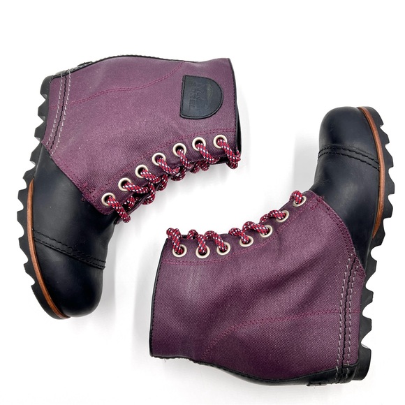 Sorel 1964 Premium Wedge Boot Purple Dahlia Size 8.5 - Picture 5 of 14